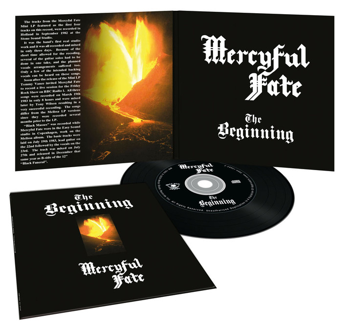 Mercyful Fate 'The Beginning' Vinyl Replica Sleeve CD