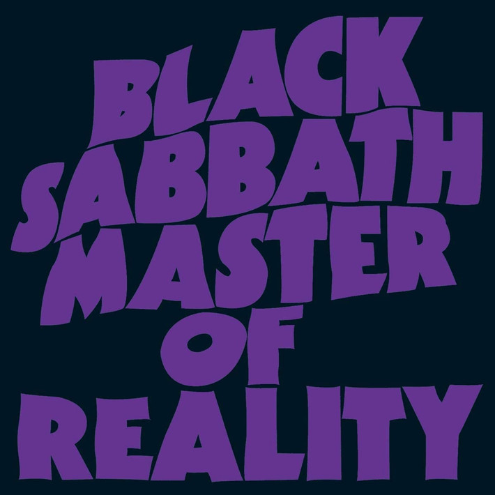 Black Sabbath 'Master Of Reality' LP Black Vinyl