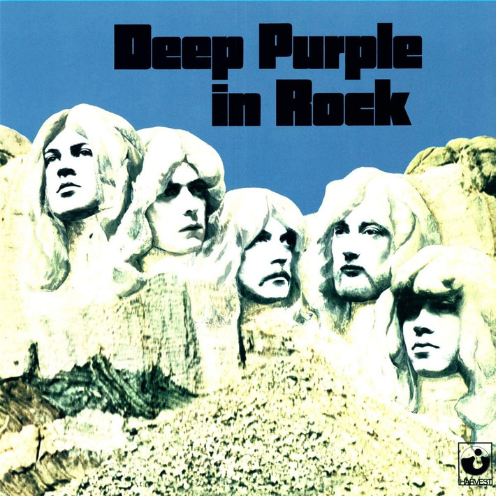 Deep Purple 'In Rock (2018 Remaster)' LP Purple Vinyl