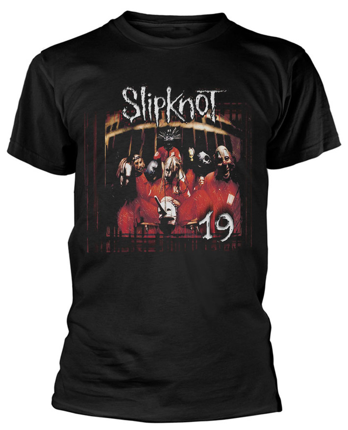 Slipknot 'Debut Album 19 Years' (Black) Kids T-Shirt