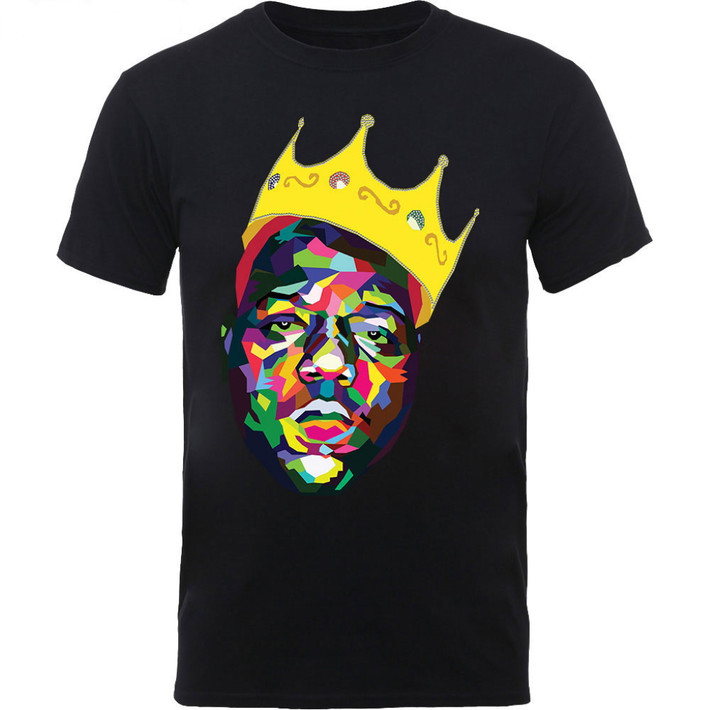 The Notorious B.I.G. 'Crown' (Black) Kids T-Shirt