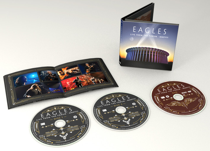 Eagles 'Live From The Forum MMXVIII' 2CD & DVD Of Performance
