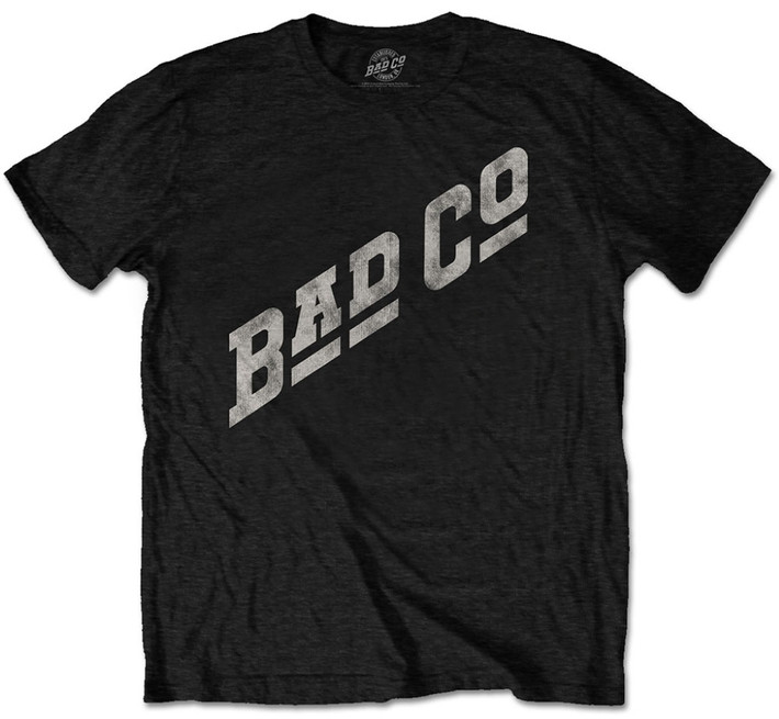 Bad Company 'Slant Logo' (Black) T-Shirt