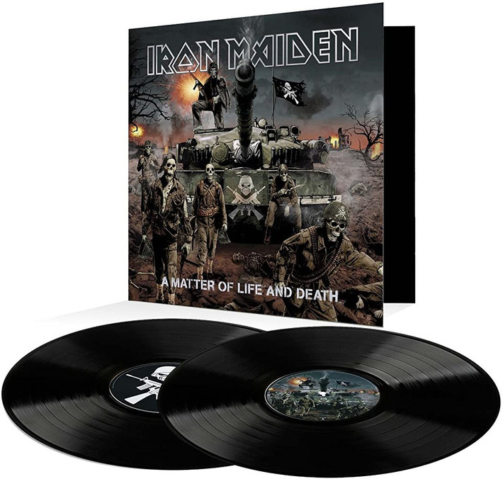 Iron Maiden 'A Matter Of Life And Death' Gatefold Double LP Black Vinyl