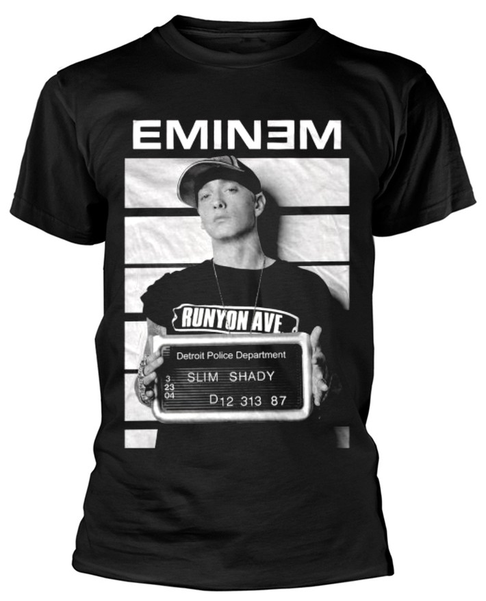 Eminem 'Arrest' (Black) T-Shirt