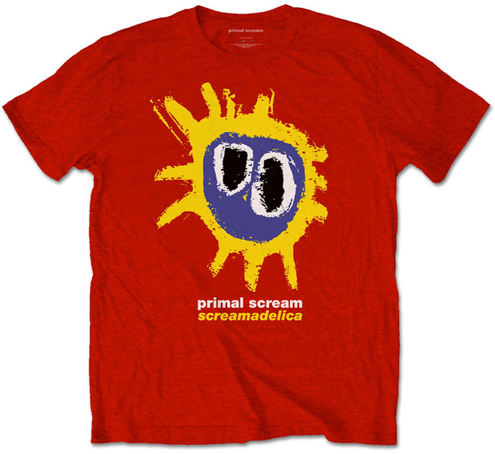 Primal Scream 'Screamadelica' (Red) T-Shirt