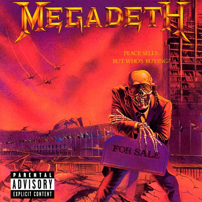 Megadeth 'Peace Sells... But Who's Buying?' LP Black Vinyl