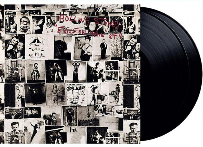 The Rolling Stones 'Exile On Main Street' Double LP Black Vinyl