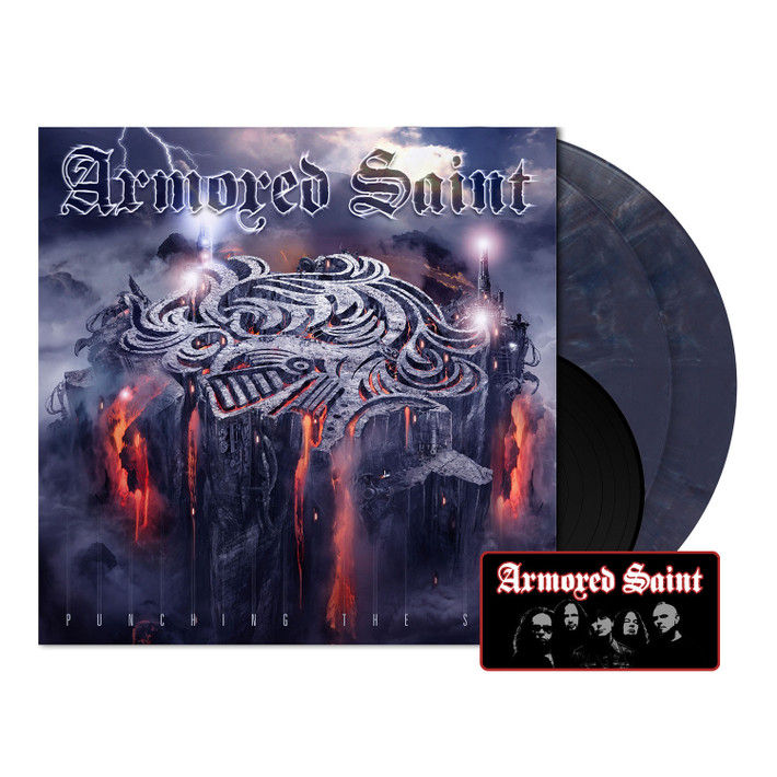 Armored Saint 'Punching The Sky' 2LP Signal Orange Marbled Vinyl