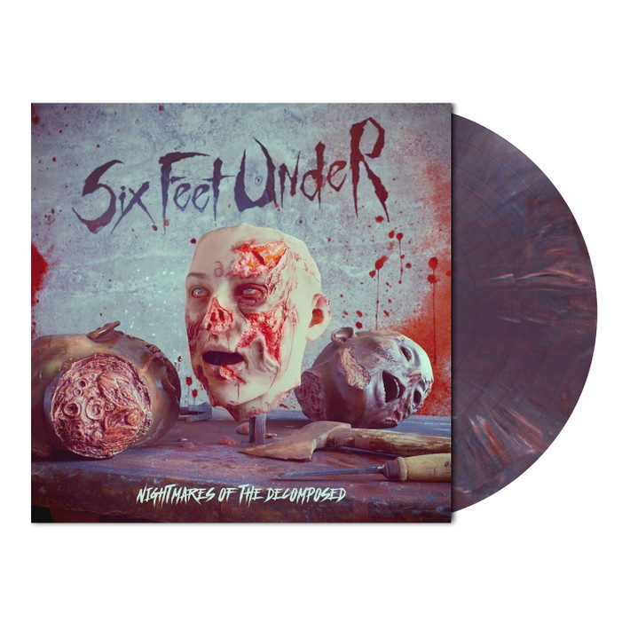 Six Feet Under 'Nightmares Of The Decomposed' LP Dark Violet Vinyl