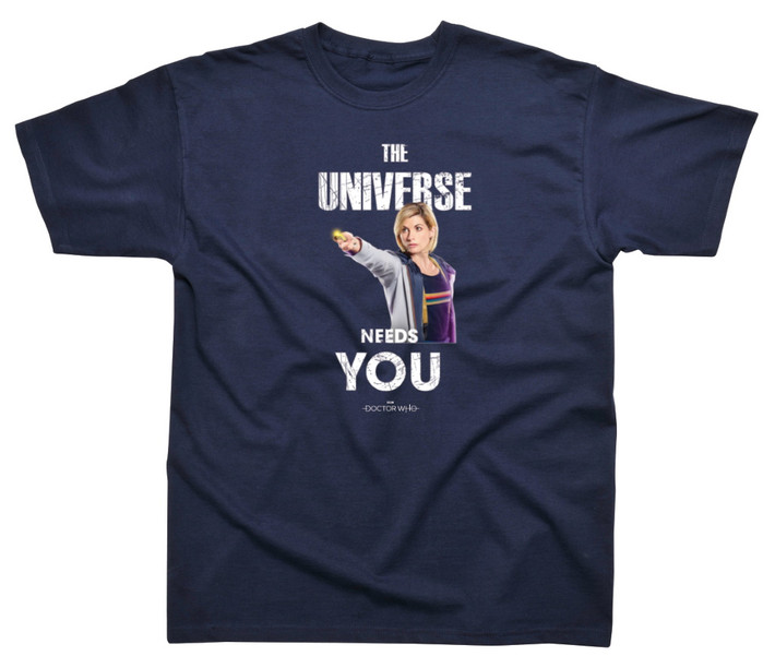 Doctor Who 'The Universe' (Navy) T-Shirt