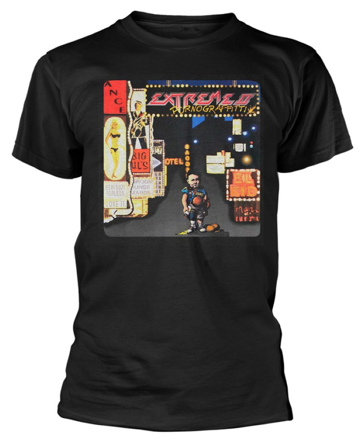 Extreme 'Pornograffitti' (Black) T-Shirt