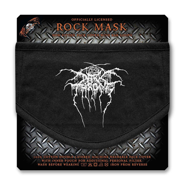 Darkthrone 'Logo' (Black) Face Mask
