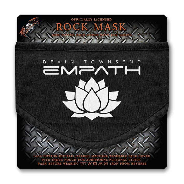 Devin Townsend 'Empath' (Black) Face Mask