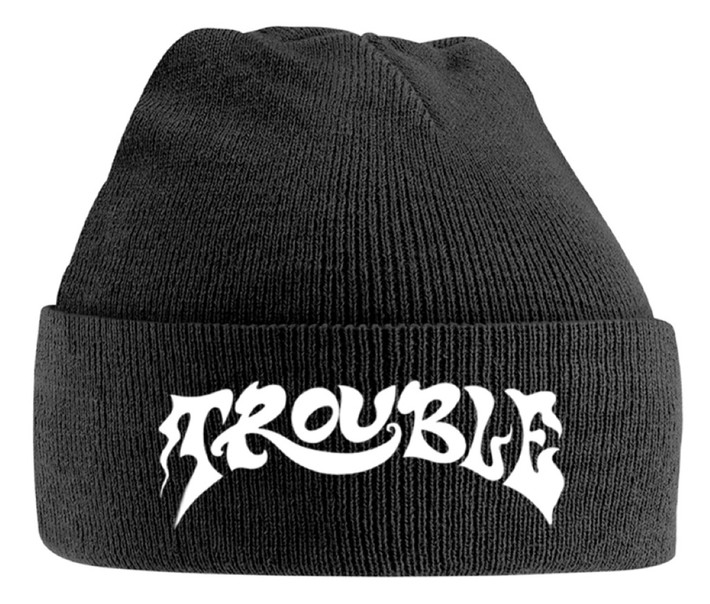 Trouble 'Logo' (Black) Beanie Hat
