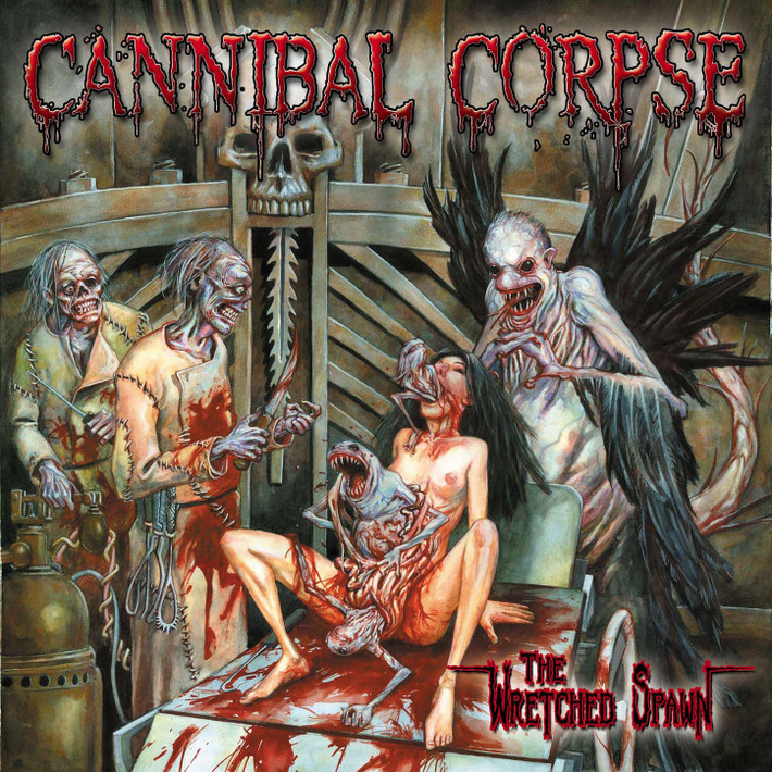 Cannibal Corpse 'The Wretched Spawn' Limited Edition 180g Black Vinyl + 2 Side Poster