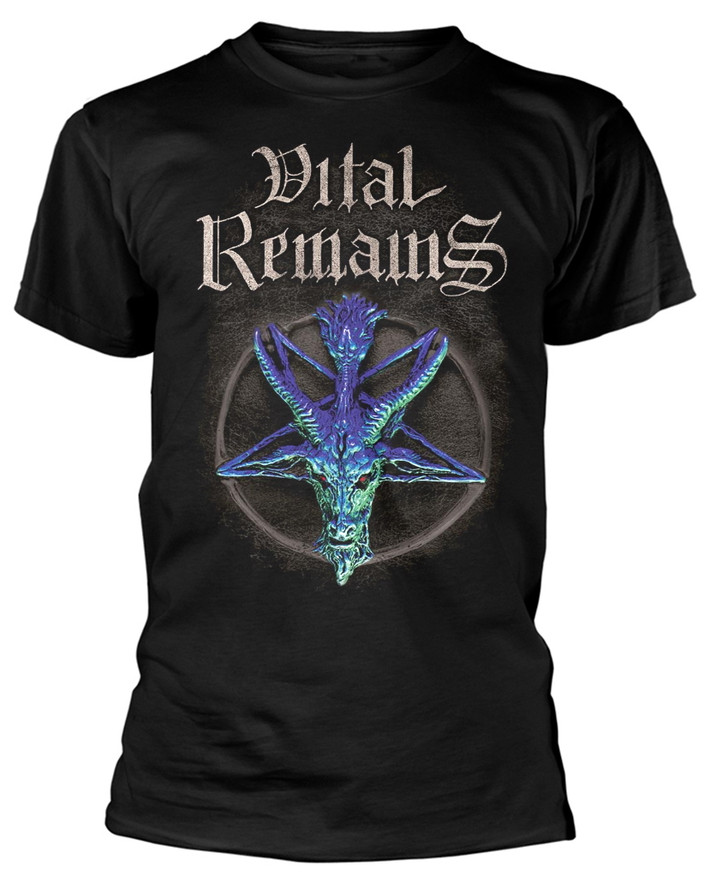 Vital Remains 'Forever Underground' (Black) T-Shirt