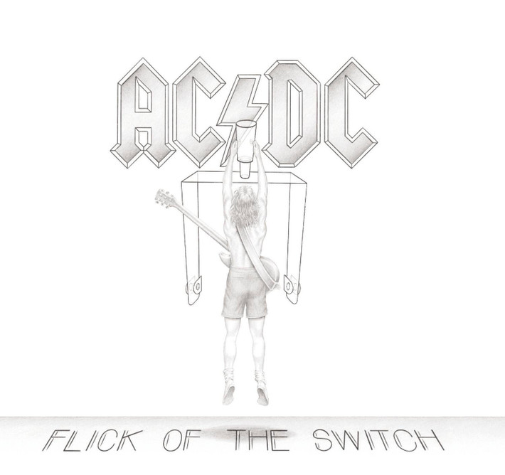 AC/DC 'Flick Of The Switch' LP Black Vinyl