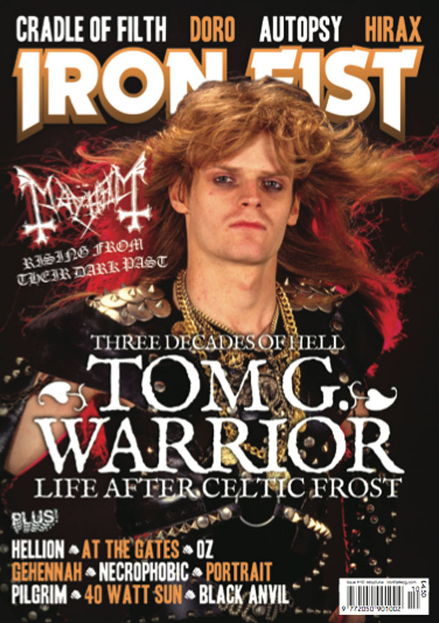 Iron Fist Magazine Issue 10 'Tom G Warrior'