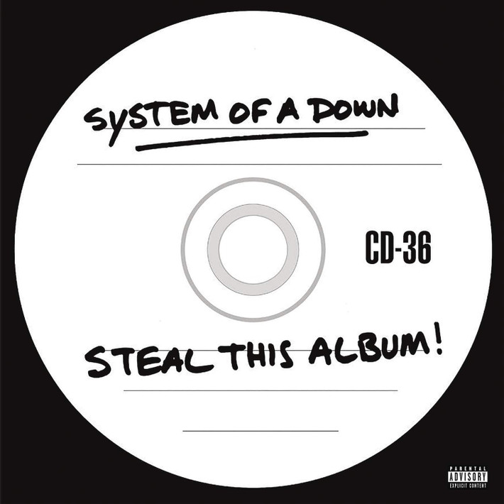 System Of A Down 'Steal This Album!' Double LP Black Vinyl