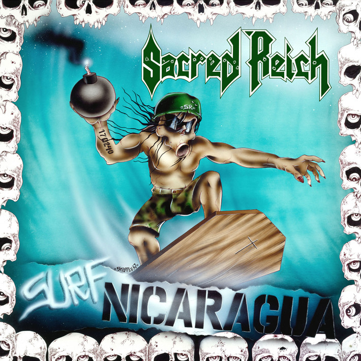 Sacred Reich 'Surf Nicaragua' Jewel Case CD