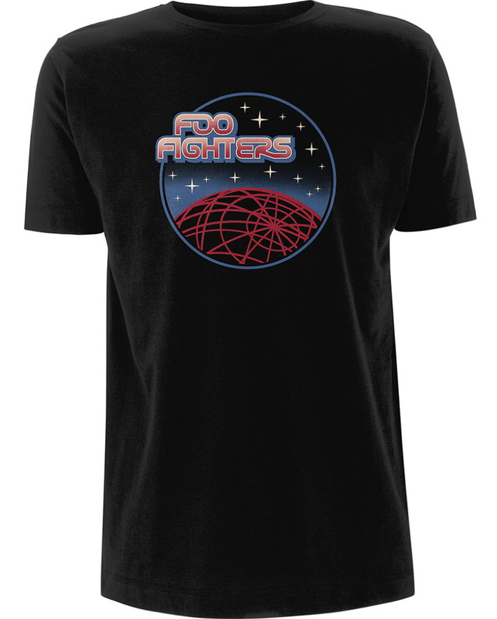 Foo Fighters 'Vector Space' (Black) T-Shirt