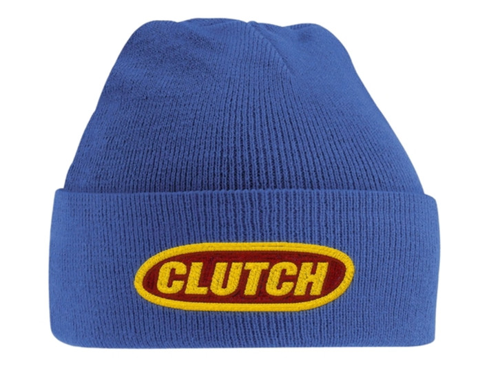 Clutch 'Classic Logo' (Blue) Beanie Hat