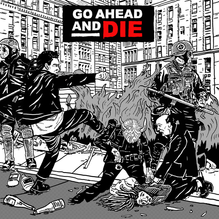 Go Ahead And Die 'Go Ahead and Die' LP Gatefold Coloured Vinyl