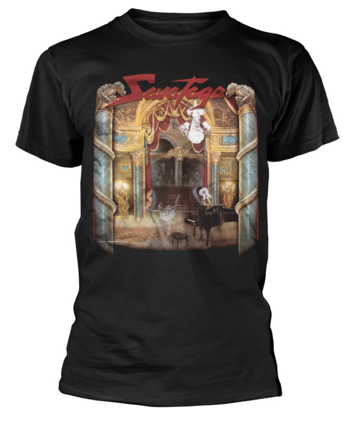 Savatage 'Gutter Ballet' (Black) T-Shirt