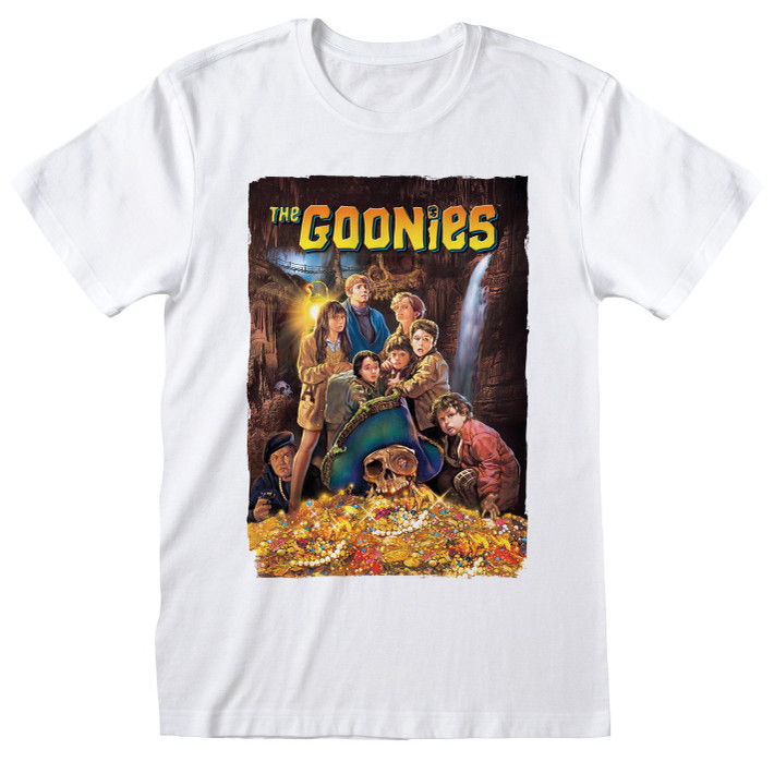 The Goonies 'Poster' (White) T-Shirt