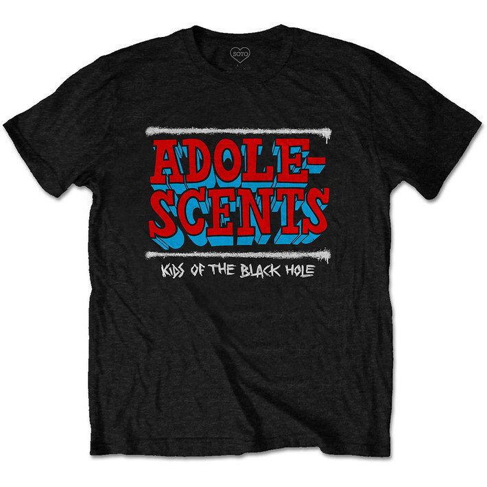 Adolescents 'Kids Of The Black Hole' (Black) T-Shirt