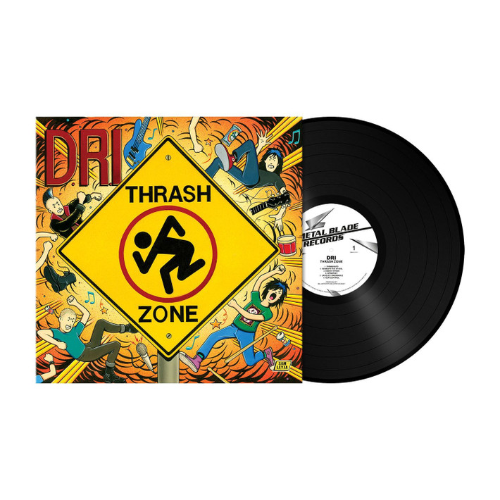 Dirty Rotten Imbeciles 'Thrashzone' LP Black Vinyl
