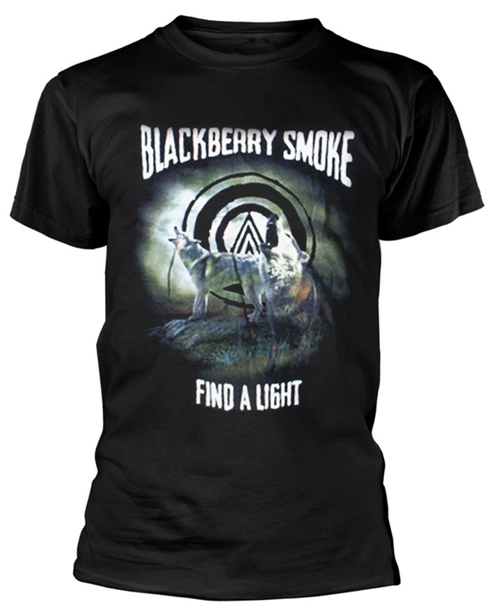 Blackberry Smoke 'Wolves 2018 EU Tour' (Black) T-Shirt