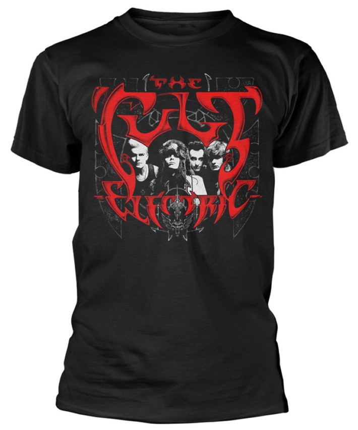 The Cult 'Electric Band Photo' (Black) T-Shirt