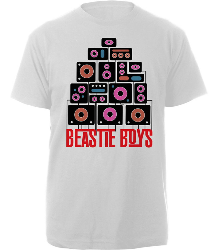 Beastie Boys 'Tape' (White) T-Shirt