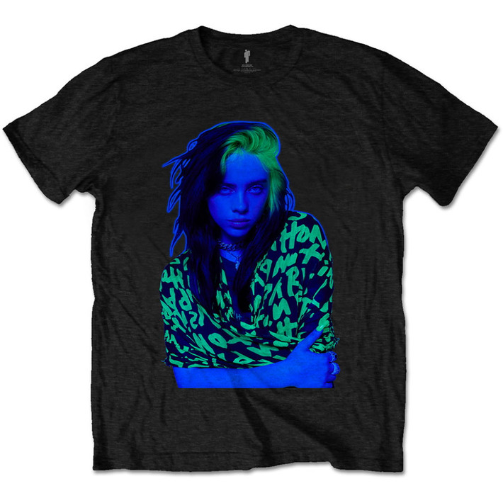 Billie Eilish 'Press Photo' (Black) T-Shirt