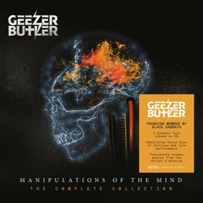 Geezer Butler 'Manipulations of the Mind - The Complete Collection' 4CD