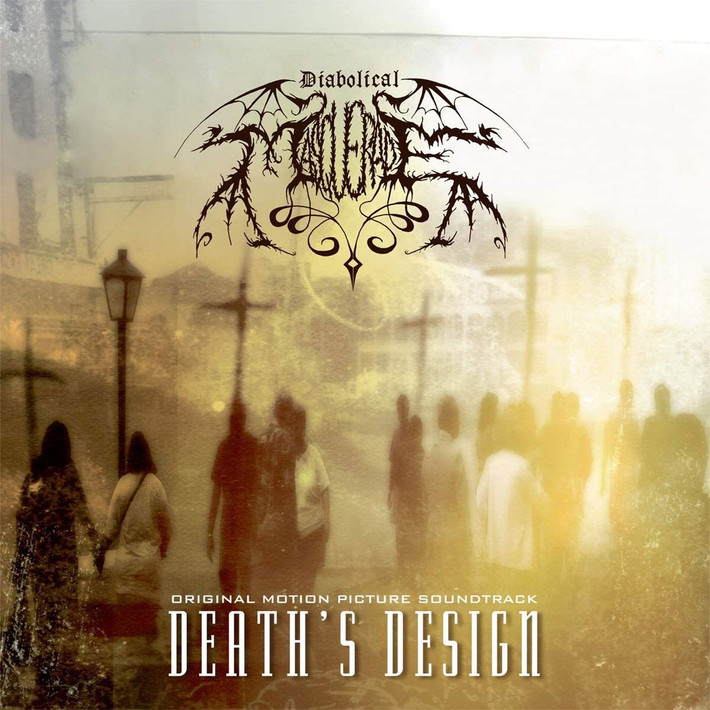 Diabolical Masquerade 'Death's Design' Gold Transparent Vinyl