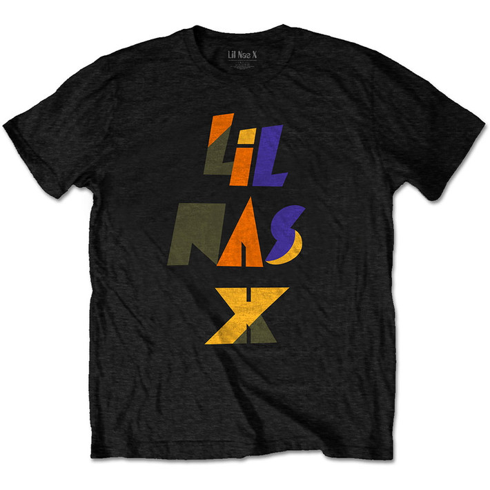 Lil Nas X 'Scrap Letters' (Black) T-Shirt