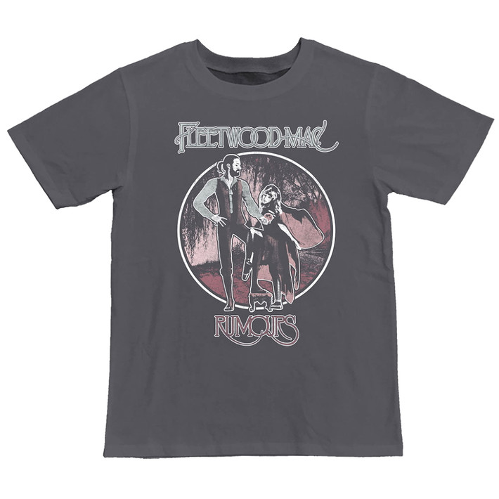Fleetwood Mac 'Rumours Vintage' (Grey) T-Shirt