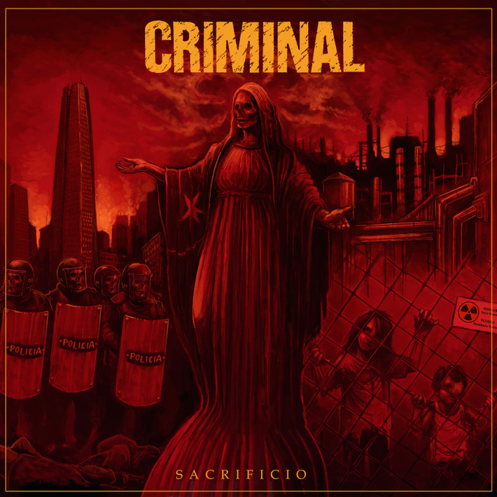 PRE-ORDER - Criminal 'Sacrificio' CD - RELEASE DATE 17th September 2021