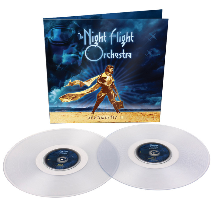 The Night Flight Orchestra 'Aeromantic II' Limited 2LP Gatefold Clear Vinyl