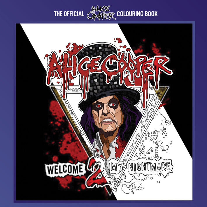 The Official Alice Cooper Colouring Book