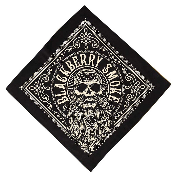 Blackberry Smoke 'Beard' (Black) Bandana