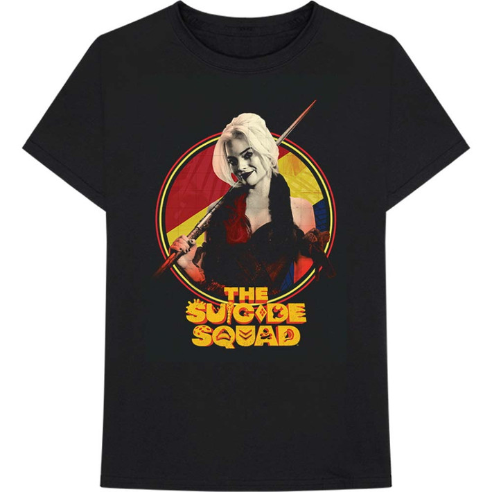 The Suicide Squad 'Harley Framed' (Black) T-Shirt