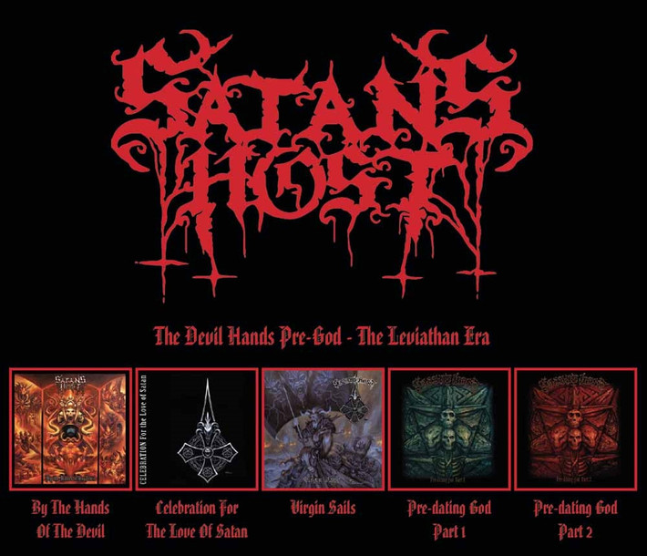 Satan's Host 'The Devil Hands Pre-God - The Leviathan Era' 5CD Box Set