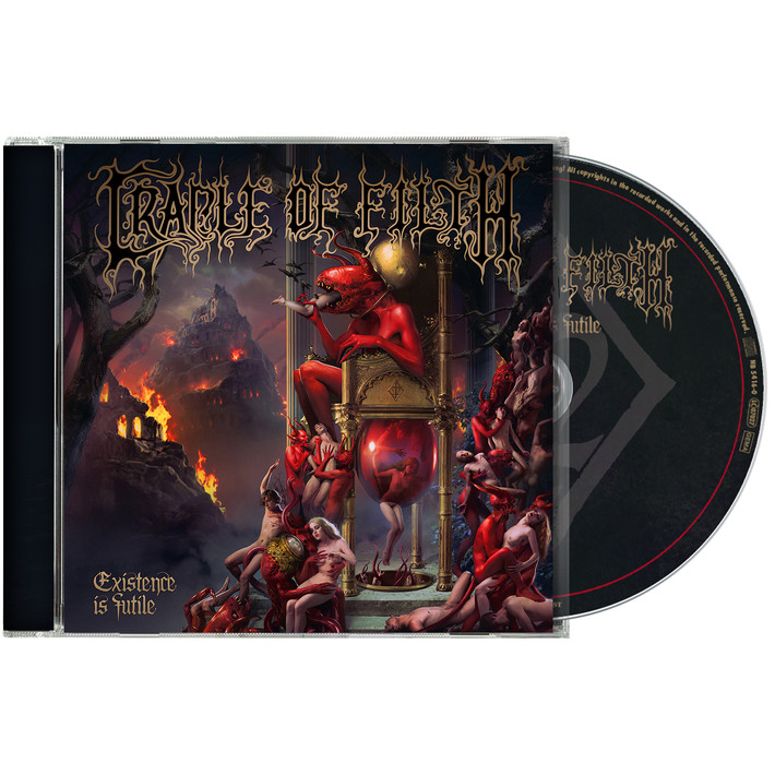 PRE-ORDER - Cradle of Filth 'Existence Is Futile' Jewel Case CD - RELEASE DATE 22nd October 2021