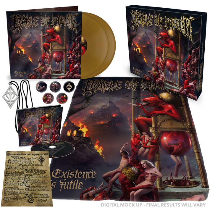 PRE-ORDER - Cradle of Filth 'Existence Is Futile' Limited Edition Box Set - RELEASE DATE 22nd October 2021