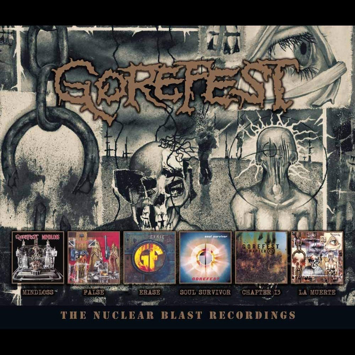 Gorefest 'The Nuclear Blast Recordings' 6CD Box Set