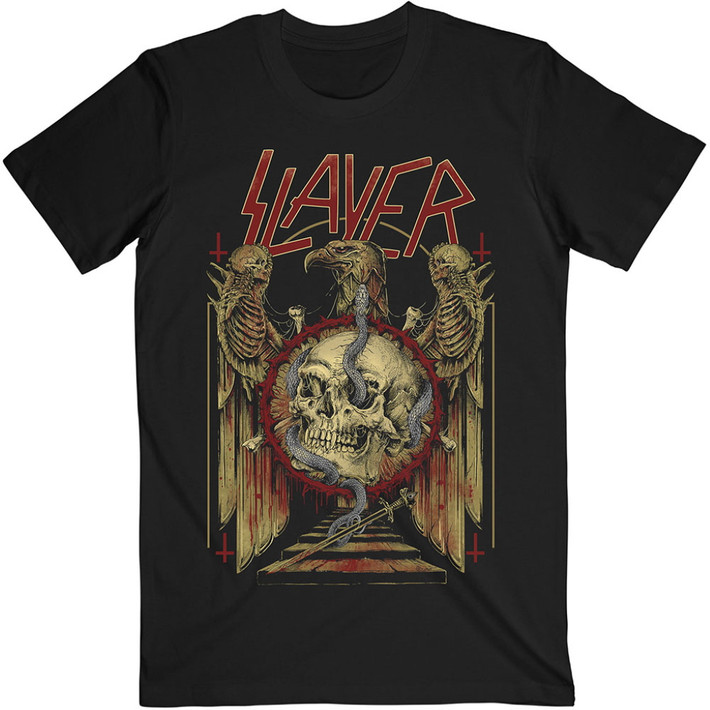 Slayer 'Eagle & Serpent' (Black) T-Shirt